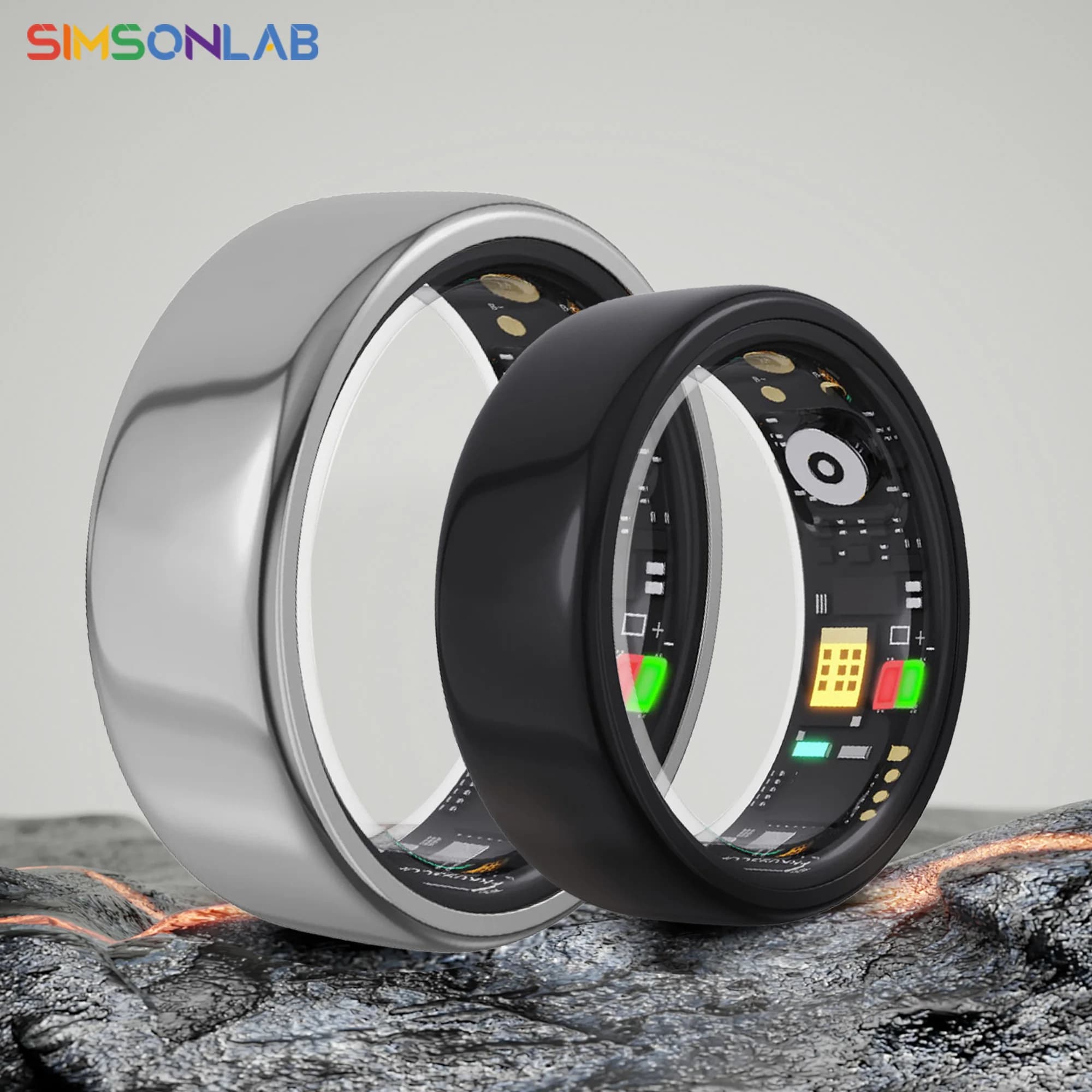 Smart Ring New Men And Women Bluetooth Connection Waterproof Health Sports Sleep Monitoring Multiple Exercise Modes