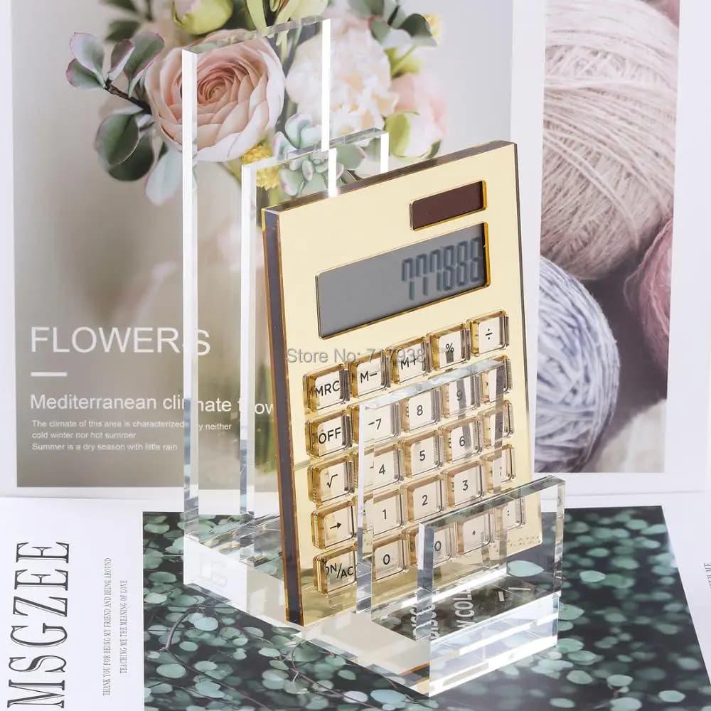 Clear Acrylic File Organizer Vertical  - Sorts Flyers, Brochures, Leaflets Desk Kit