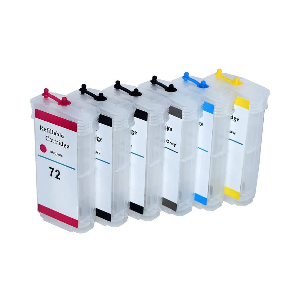 130ml Refill Ink Cartridge With ARC For HP 72 for HP Designjet T610 T620 T770 T790 T795 T1100 T1120 T1200 T1300 T2300 Printers