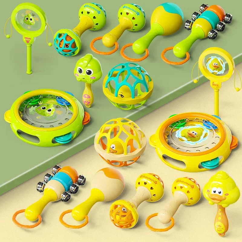 Baby Rattles 0 12 Months Ringing Toy, Available in Multiple Colors, Bright and Eye-catching, Loved By Babies, Christmas Gift