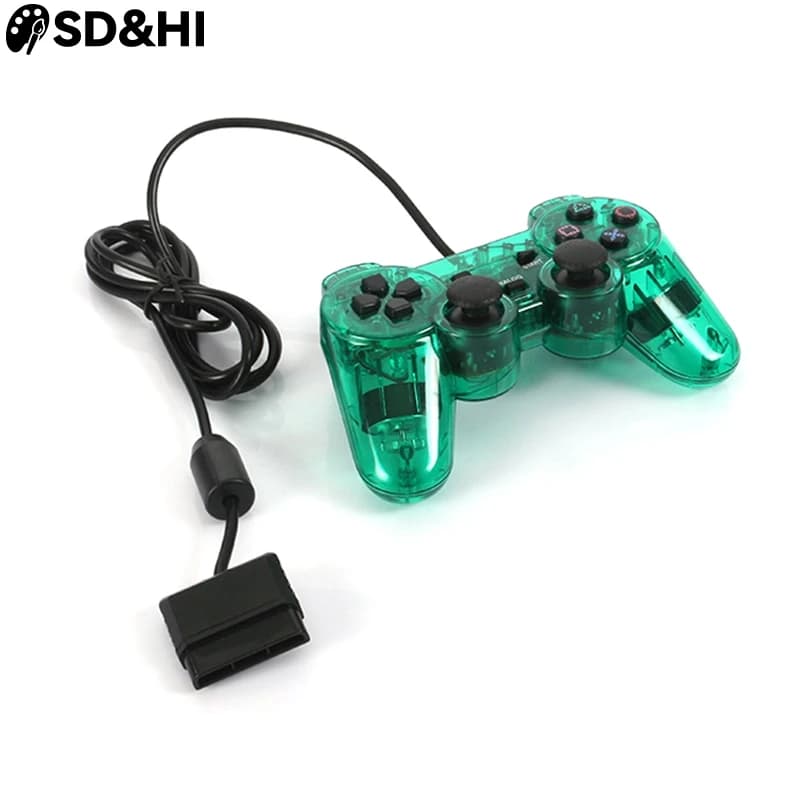 Wired Analog Controller Gamepad Joystick Joypad For PS2/PS1/PS One/PSX Console Dual Shock Vibration Joypad Wired Controller