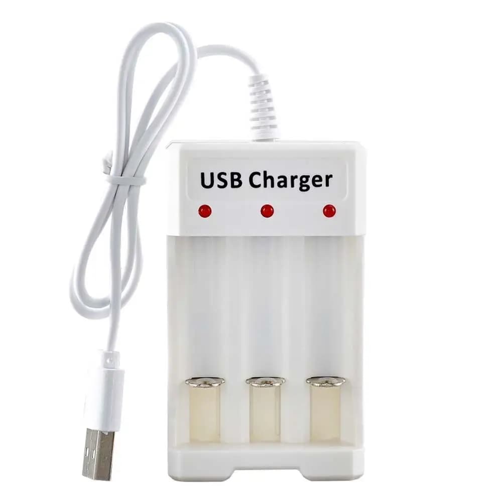 Charge Dock Rechargeable AAA AA Battery Lithium Battery Charger Batteries USB Charger Battery Charger Battery Charging Station