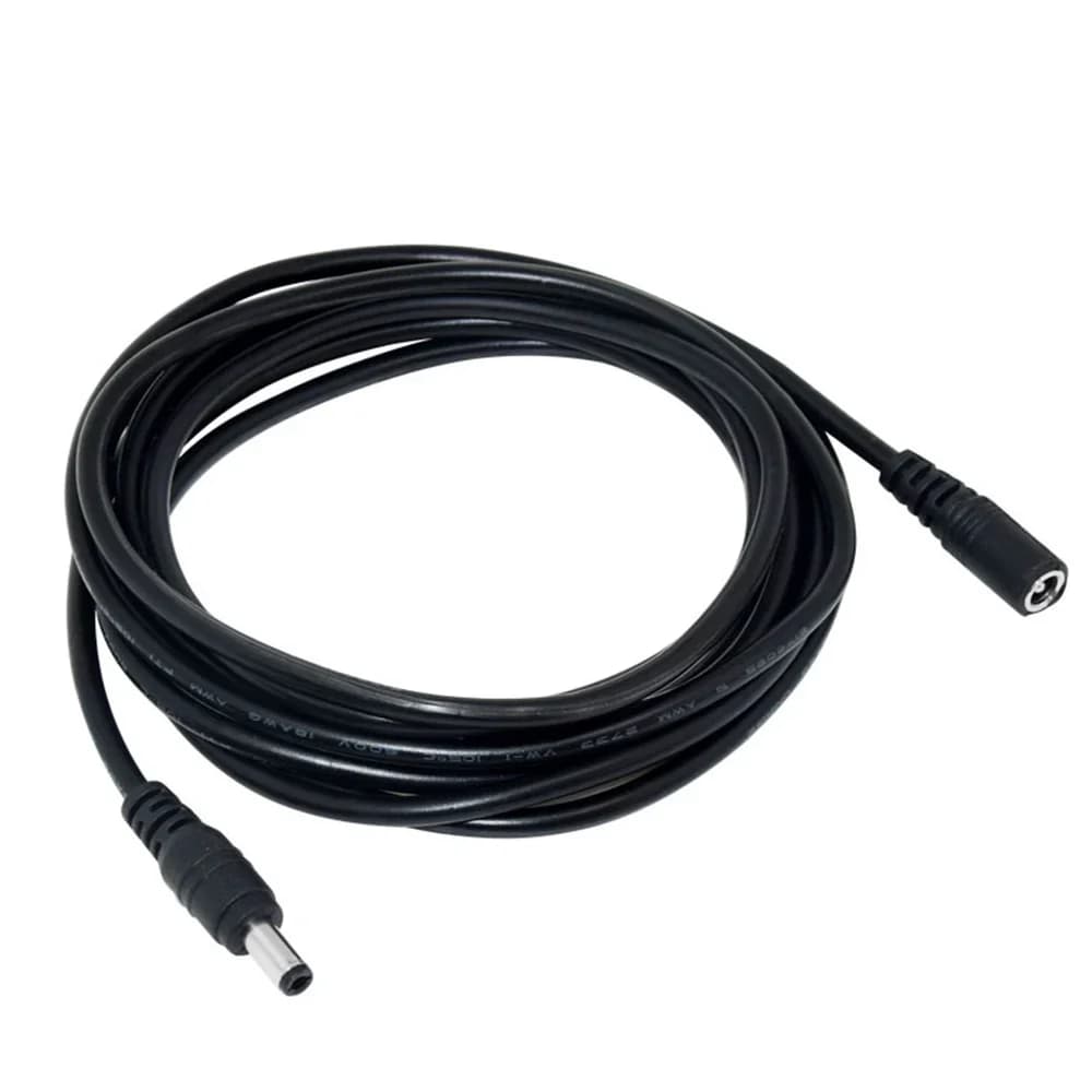 DC 12V Power Adapter Extension Cable 3/5/10/30M 5.5 * 2.1mm Male Female Power Cord Extend Wire Cable For CCTV Camera Router ﻿