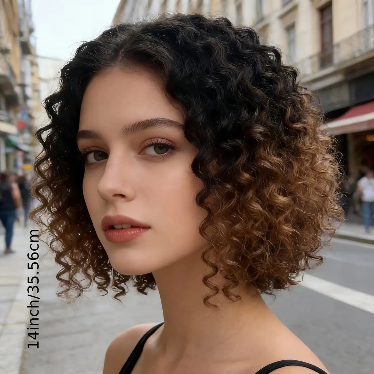 Synthetic Women's Short Curly Hair Wigs -  Style, Rod-Curl Crafted, Small Curls, Fake Front Lace, Synthetic Full Head Wig
