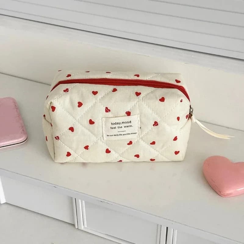 Large Capacity Women's Cosmetic Bags Cases Casual Ladies Small Storage Bag with Zipper Female Travel Clutch Bag Small Handbags