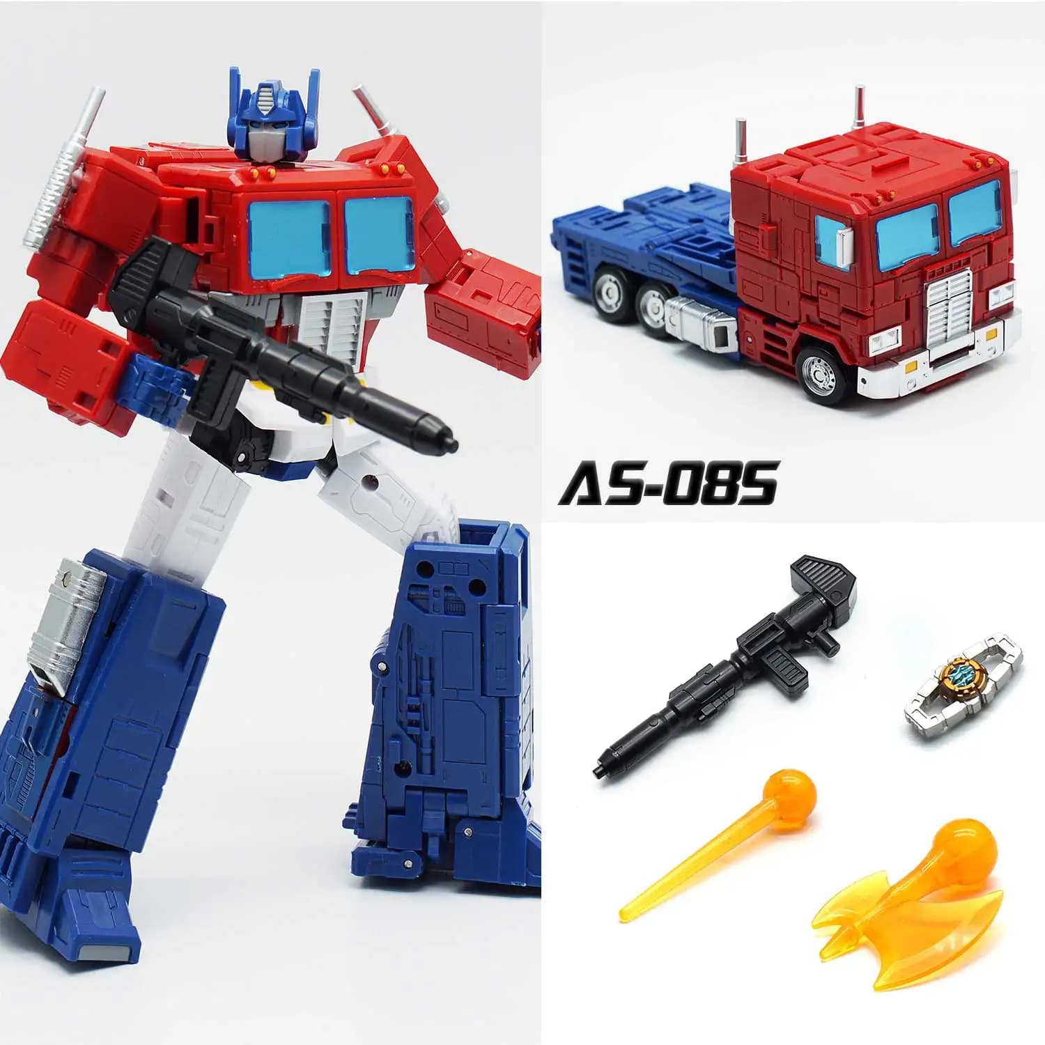 Transformation Toy AS TOYS AS-08S AS08S C-level Commander Action Figure Model Statue Collection Toy