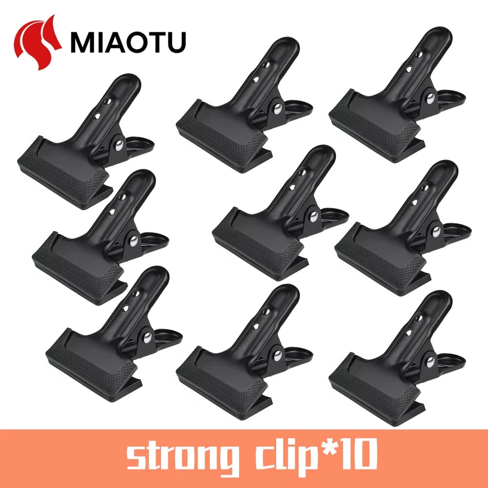 4/8/10pcs Photography Studio Background stand holder Clips Backdrop Clamps Pegs Photo Equipment