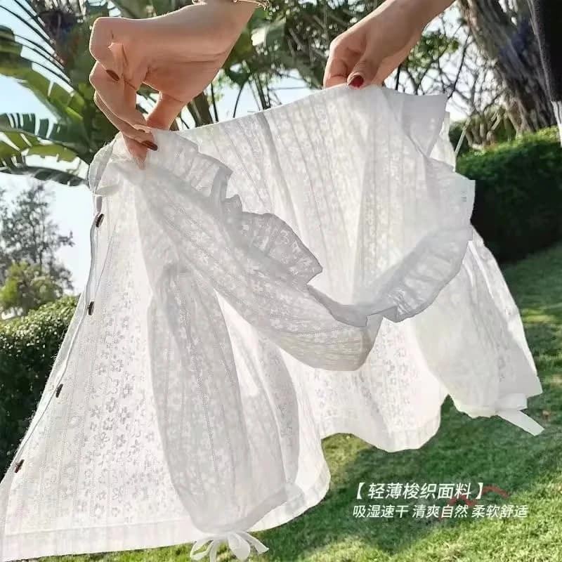 Girls Lace Sunscreen Coats Summer New Children Clothes  Breathable Thin Hooded Outerwear Kids Air Conditioner Shirt 3-10 Years