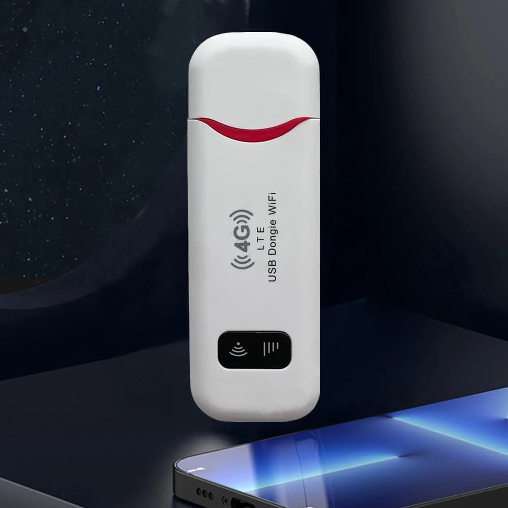 4G Modem LTE Wireless USB Dongle Mobile Broadband 150Mbps Network Modem SIM Card WiFi Router Hotspot Pocket WIFI Router for Home