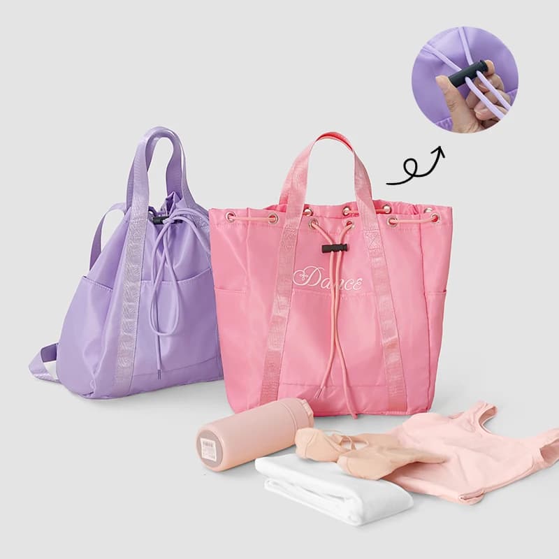 Ballet Bag for Girls Ballerina Kids Dance Bag Dancing Backpack Handbag Ballet Dance Bags Baby Ballet Shoulder School Backpack