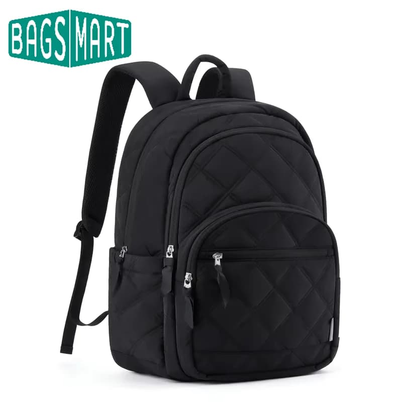 BAGSMART Girl School Backpack High Capacity Fashionable College Backpack for Women  15.6" Laptop Bag Cute Travel Book Bag