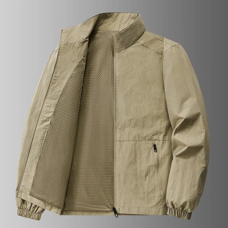 Men's jacket  spring and autumn thin casual sports jacket  windproof jacket  2025 new workwear  outdoor assault jacket  top