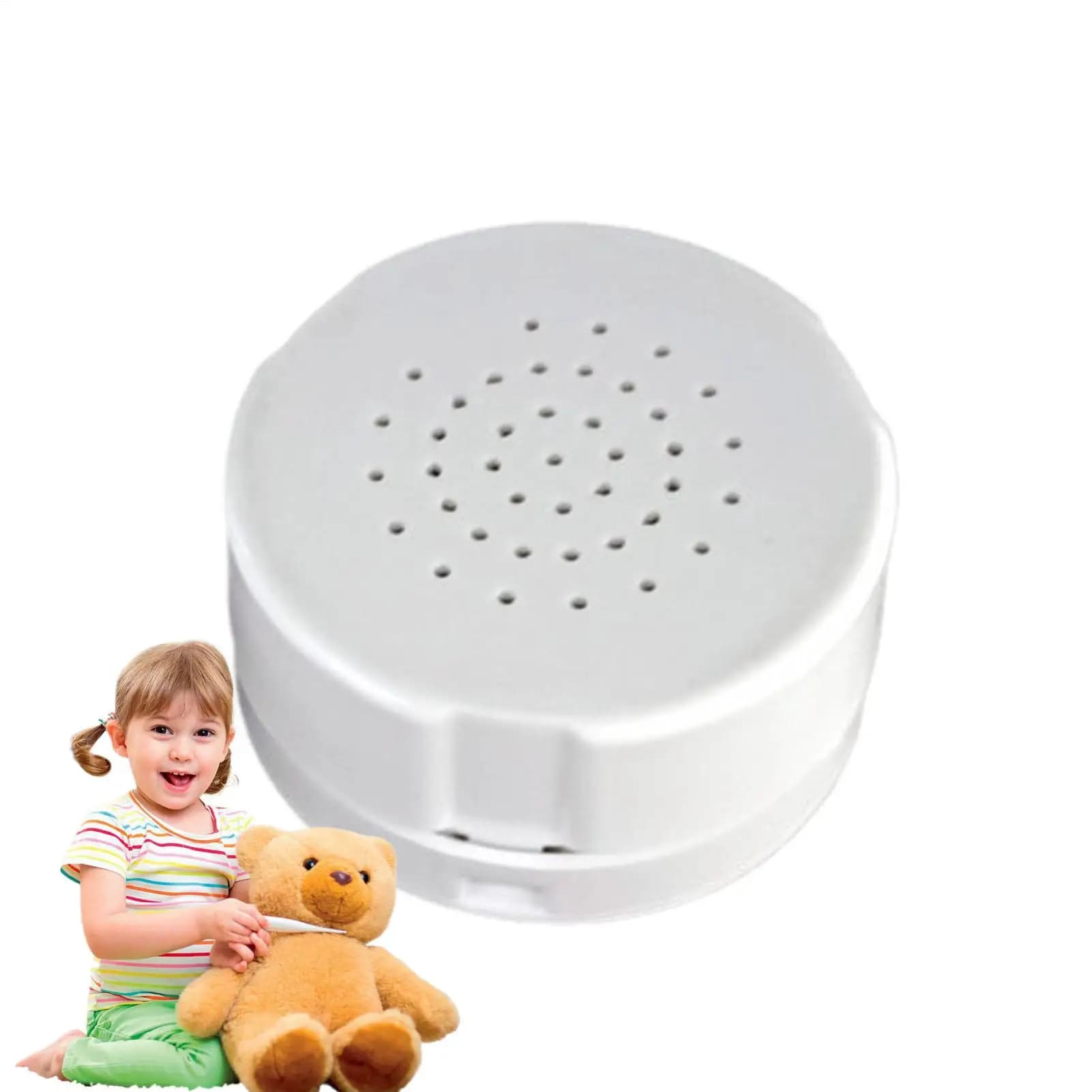 Stuffed Animal Sound Recorder 60 Seconds Button Sound Box Toys Recording Device Plush Toy Custom Messages Recorder for Kid Gifts