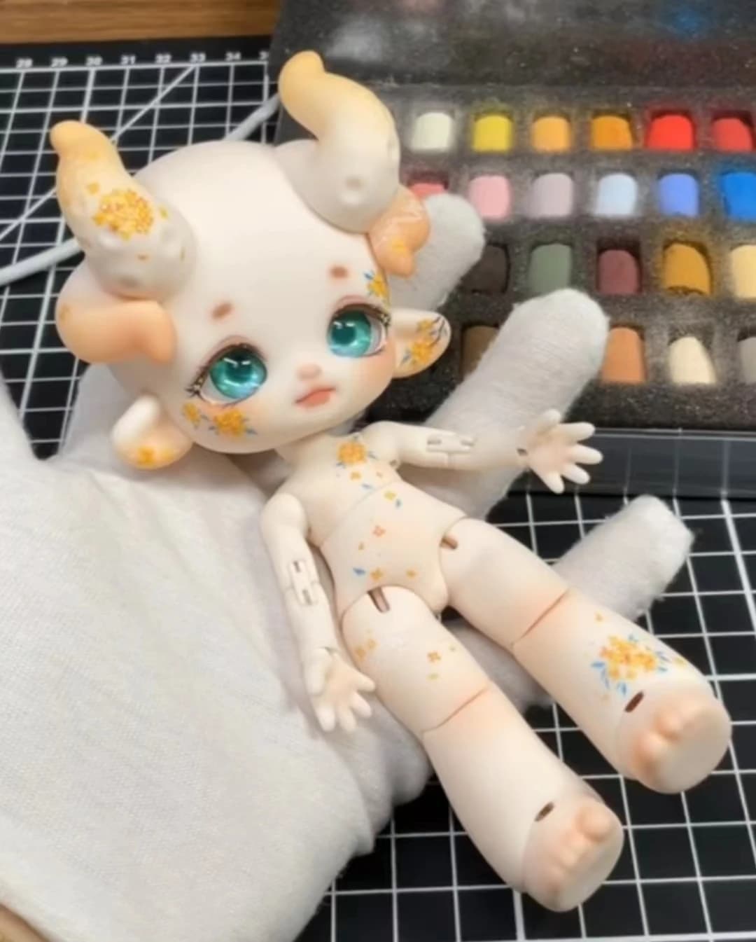 bjd dollAnimal doll  Reborn Doll accessories toys for girls Children's toy birthday gift resin doll Free delivery items