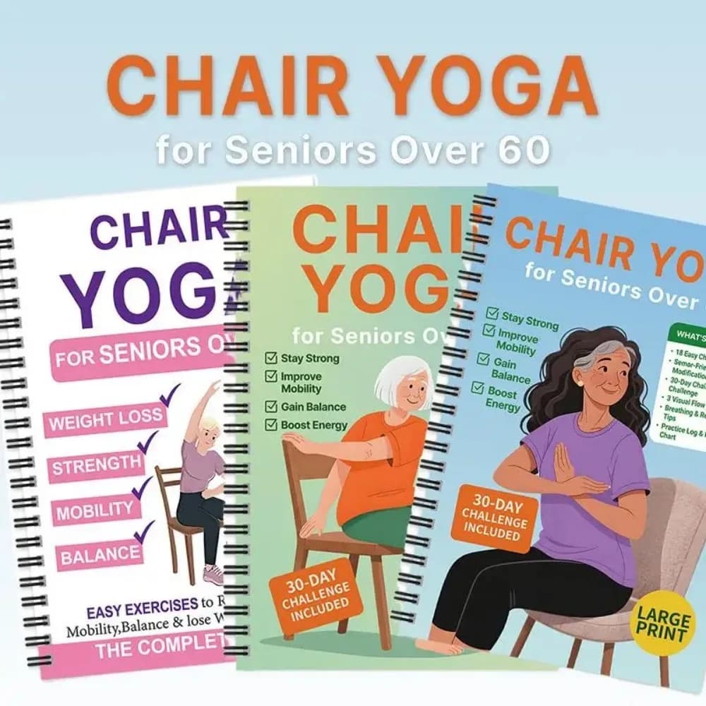 New products elderly chair weight loss yoga books A variety of general sports books elderly sports yoga books