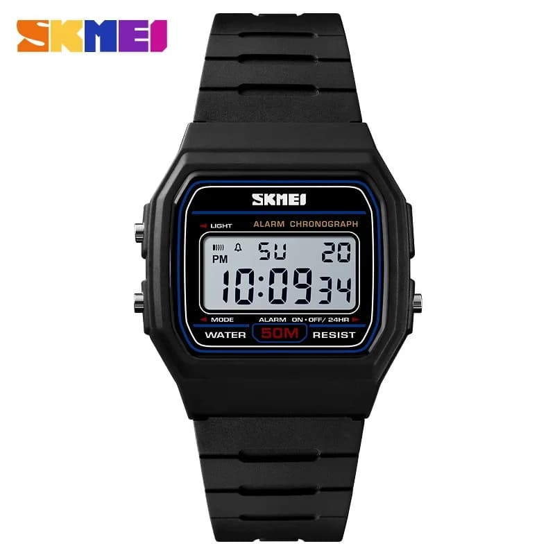 SKMEI Waterproof Sports Digital Watch for Women Couple Girl Date Week Female Wristwatch Womens Clock 2042 Relogio Feminino 1412