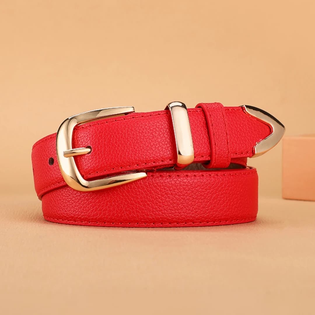 New Women Belts A Solid Color Casual, Retro and Elegant PU  Jeans and Coats Belt, Suitable for All Four Seasons Unisex Belts