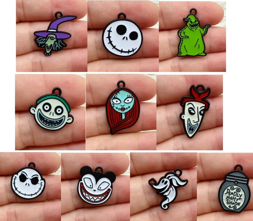 10 Pcs  Pendants Charms Jewelry  Earrings Pendants Necklaces Bracelets DIY Accessories gift