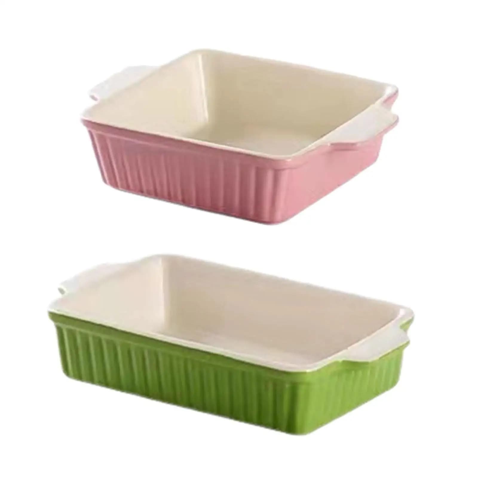 Ceramic Bakeware Porcelain Baking Dishes for Cooking Microwave Oven Banquet