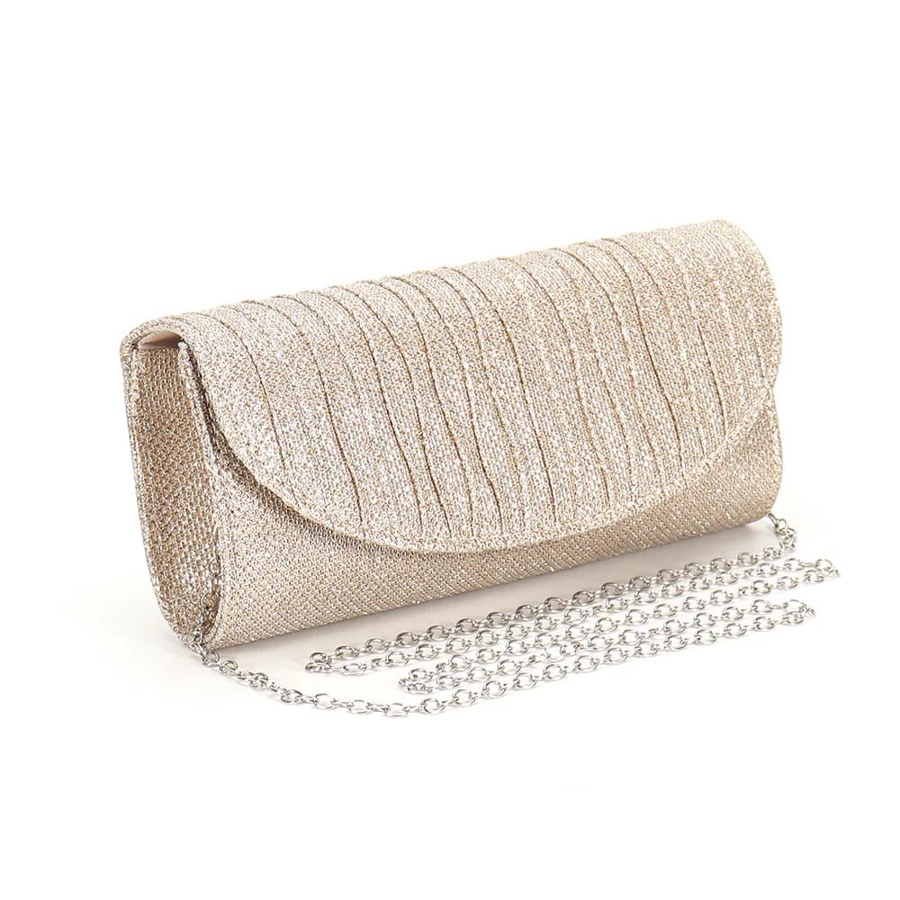 Fashion Evening Clutches Bags for Women's Wedding Party Long Purse Chain Shoulder Bags Ladies Luxury Glitter Sequins Handbags