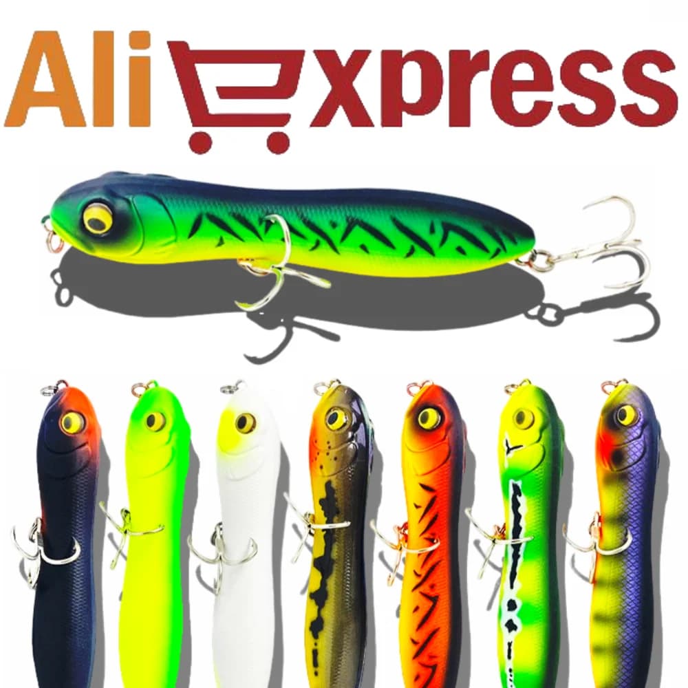 WTD Topwater Lure Surface Walk The Dog Bass Pike Sparrow Wobbler Stick Bait WTD Floating Pencil Walker IMAKATSU Trairao Lures