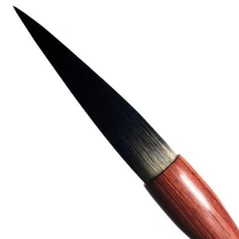 Chinese Calligraphy Large Hopper-shaped Brush Bear Hair Calligraphy Long Peak Caligrafia Regular Running Script Ink Painting Pen
