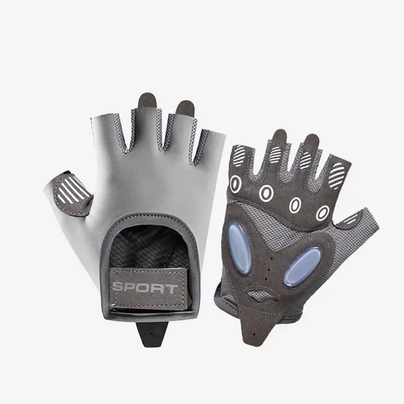 Women's Sports Gloves Fitness Outdoor Sports Anti Slip and Shock-absorbing Half Finger Gloves Durable and Breathable