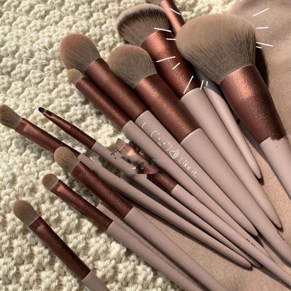Makeup Brush Set Soft Fluffy Professiona Cosmetic Foundation Powder Eyeshadow Kabuki Blending Make Up Brush Beauty Tool Makeup