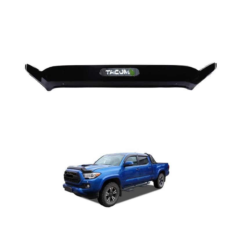Exterior Accessories Black Color with LED Design Bonnet Guard  Wholesale Front Protector for Toyota Tacoma 2016-2023