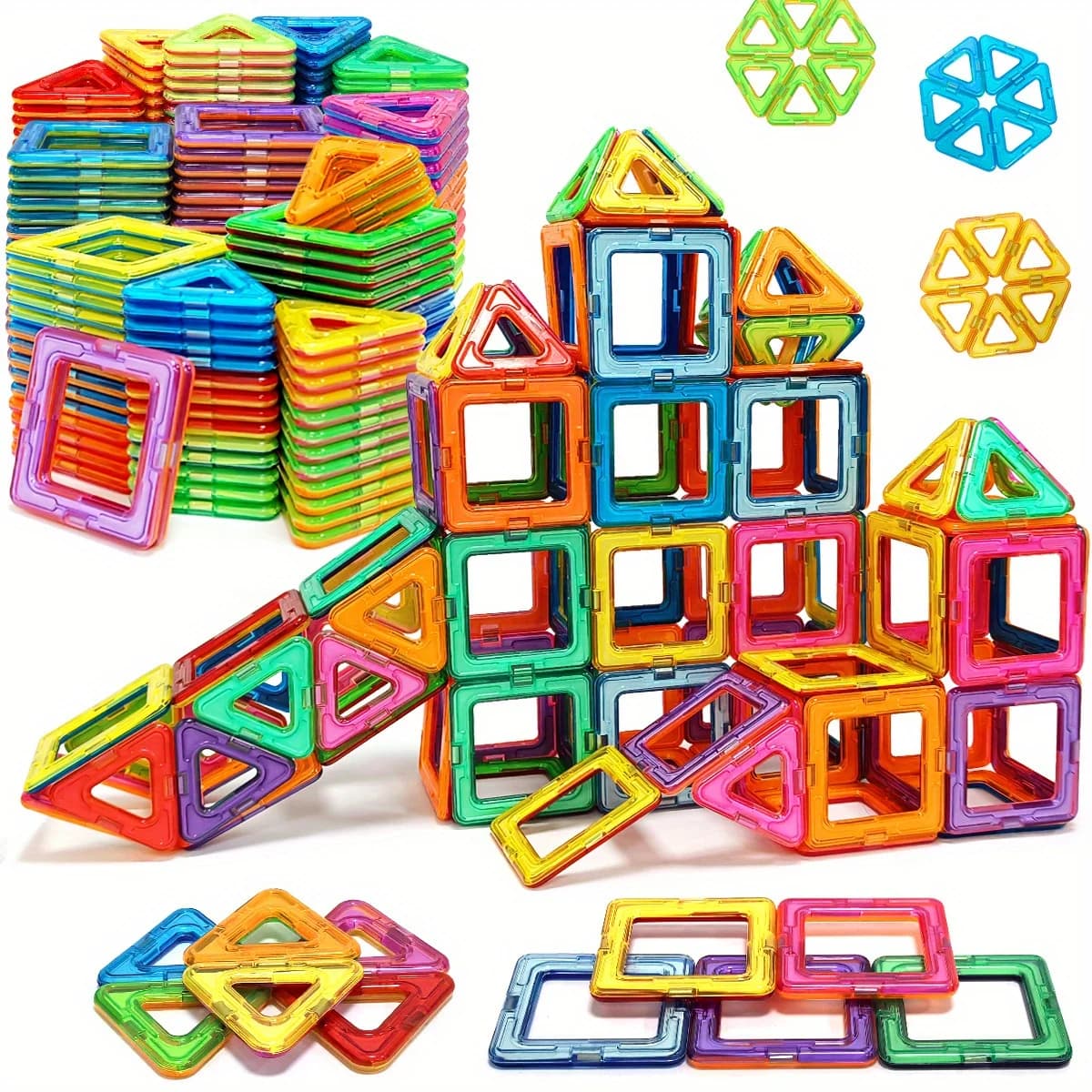 Magnetic Blocks Building Toys, Improve Creativity Hands-on Ability DIY Build Design Hands-on Brain Toy, Best Gifts for Boys and