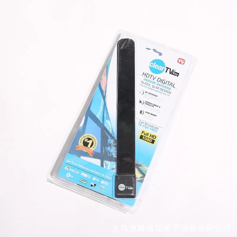1Pcs Digital Aerial TV Stick Clear Smart TV Switch Antenna HDTV FREE TV Digital Accessories Tool