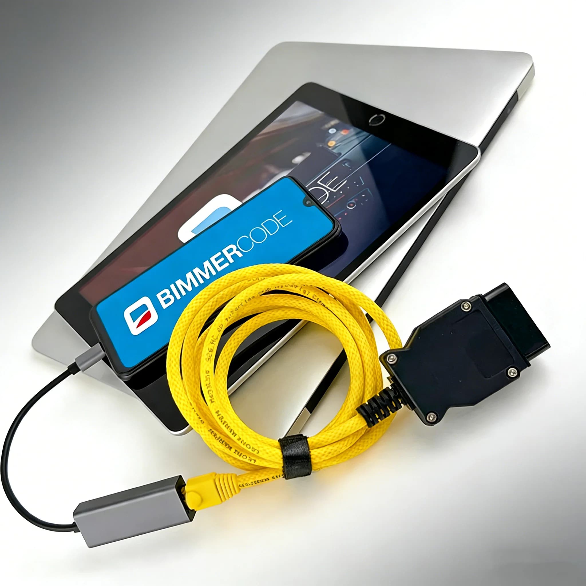 200 cm (78.74 inches)  ICOM System Cable—Programming & Diagnostics Only—Crystal Head Adapter—Automotive Repair