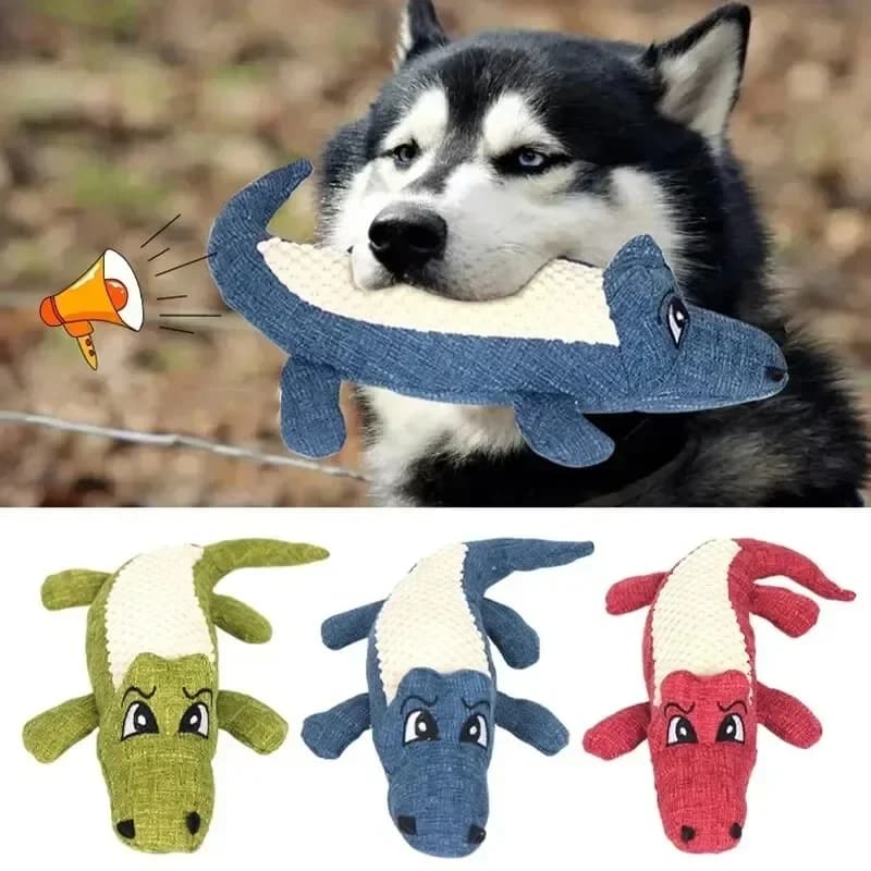 Pet Dog Toys Sound-Sounding Interactive Cartoon Animal Plush Toy Pet Supplies