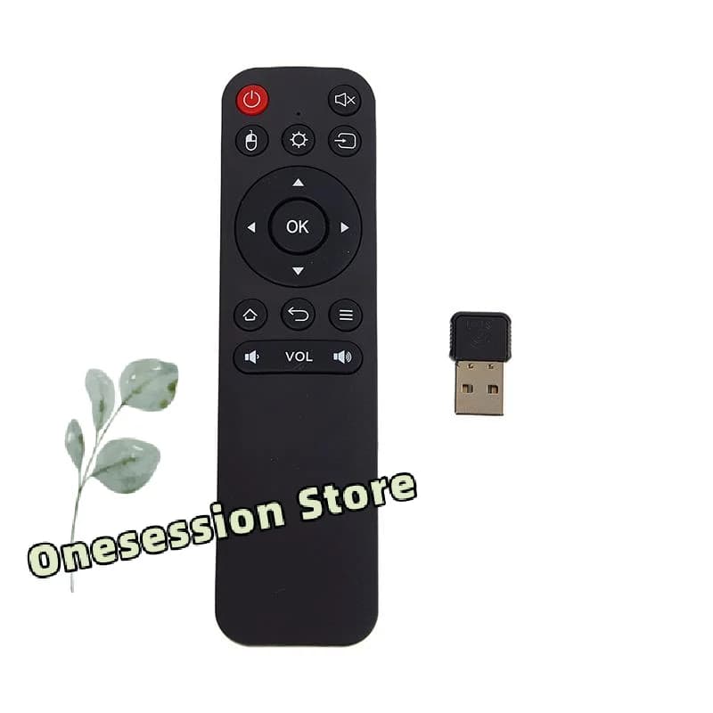 Remote Control USB Receiver 2.4G Wireless Universal for TV Box Effortless Setup for Smart TV and Computer