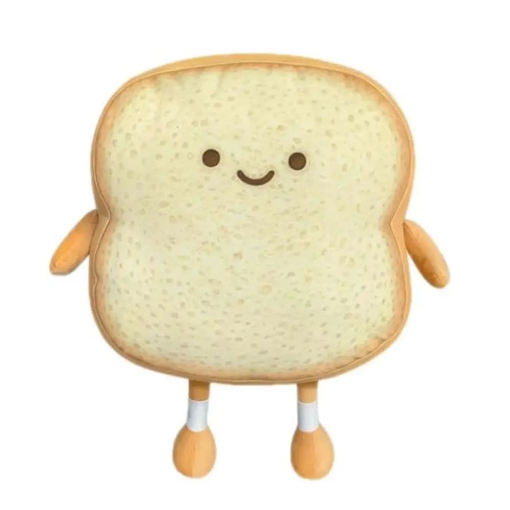 Stuffed Toys Christmas Gift Home Decor Bedroom Decoration Toast Bread  Peluche Doll Stuffed Plushie Bread Slice Pillow