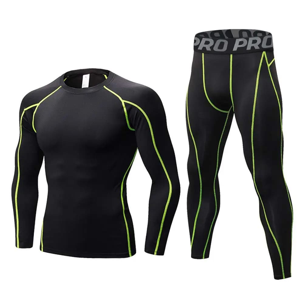 Thermal Underwear for Men Base Layer Men Thermal Shirt and Bottoms Sports Long Johns Mens Thermal Underwear Set Compression Set