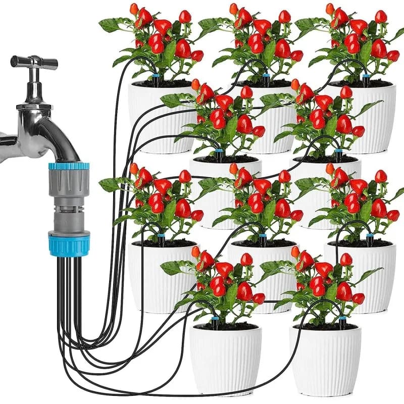 Cross-Border10Drip irrigation kit for watering flowers, lazy person's watering tool, home drip irrigation for succulent plants a