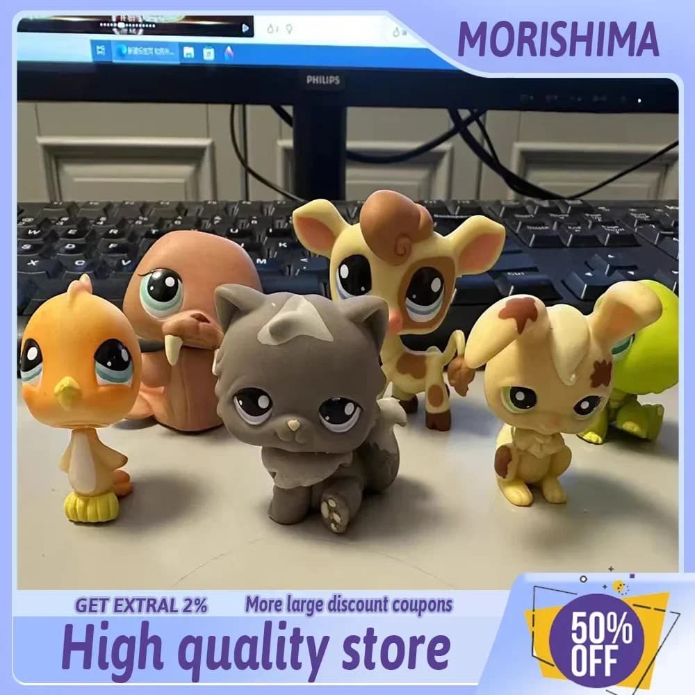 Littlest Pet Shop Original Old version anime figures lps kawaii action figure Pet Room Decoration Christmas Gift For Kids Toys
