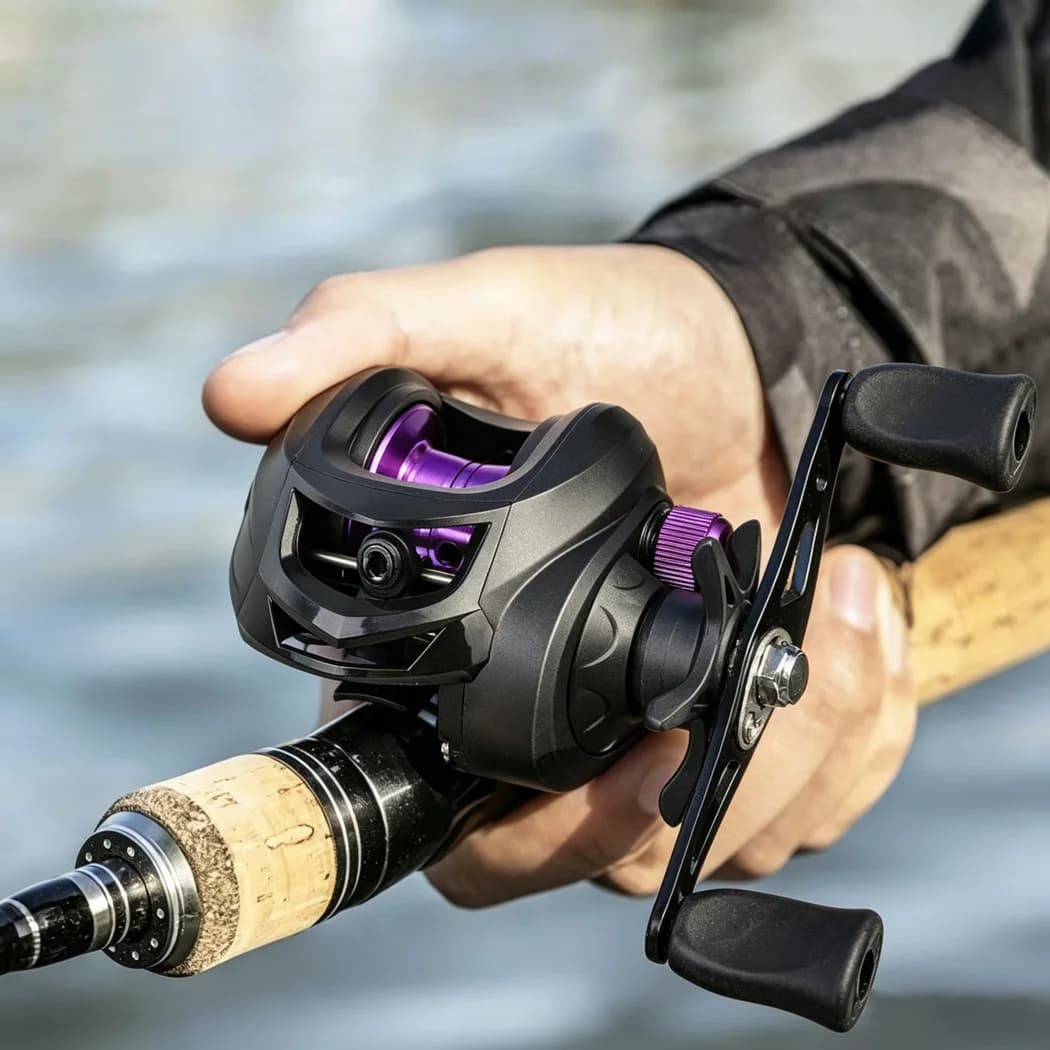 Baitcasting Reel 7.2:1 High Speed Long Shoot Prevent Line Tangling Fishing Reel Fresh Saltwater Reel Fishing Pesca Wheel