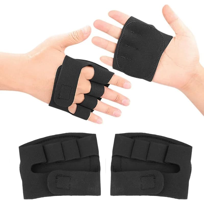 Gym Gloves for Women Men Micro Weight Lifting Gloves Fingerless Workout Gloves Great for Weightlifting Exercise Training Fitness