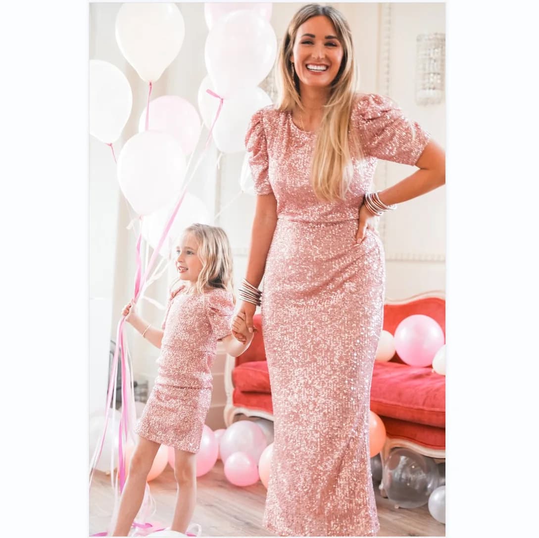 2026 Summer Mommy Me Family Matching Mother Daughter Dresses Clothes Striped Mom Dress Kids Child Outfits Mum Sister Baby Girl