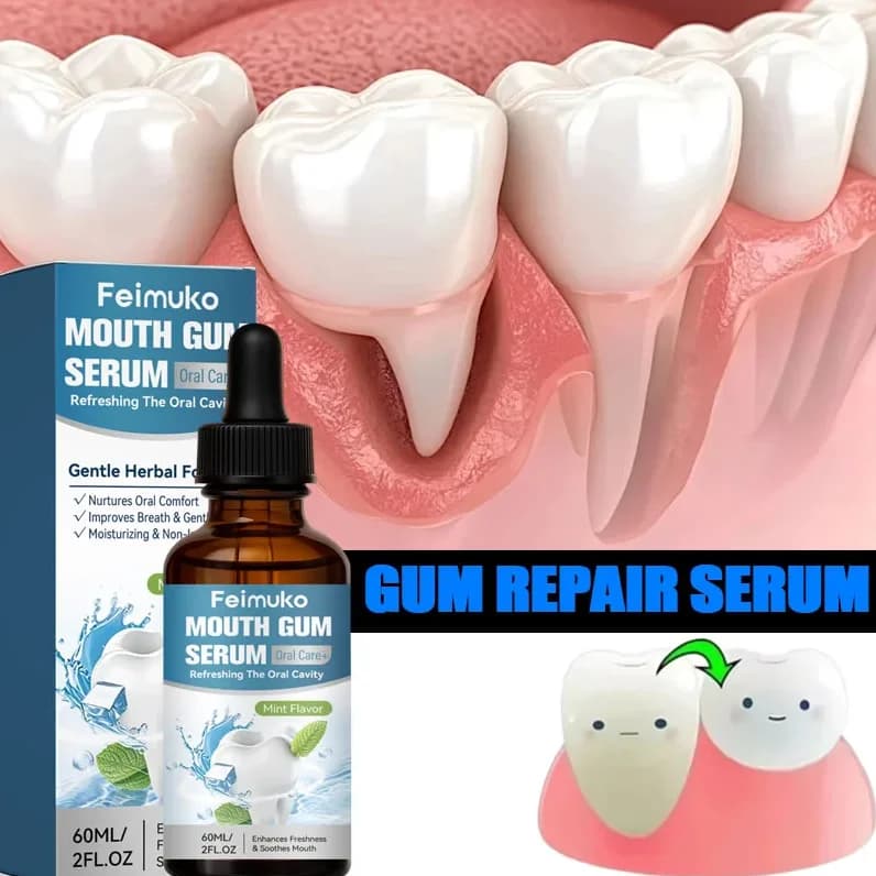 60ML Natural Oral Care Liquid Soothe Dental Discomfort Support Healthy Gum Condition Daily Oral Hygiene Supply