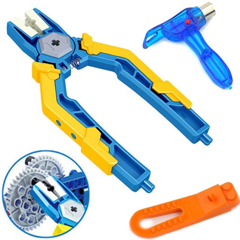 Toys Dismantled Device Building Blocks  Pliers Clip remover Tongs Tool Bricks Designer Creative Technology Accessories Parts