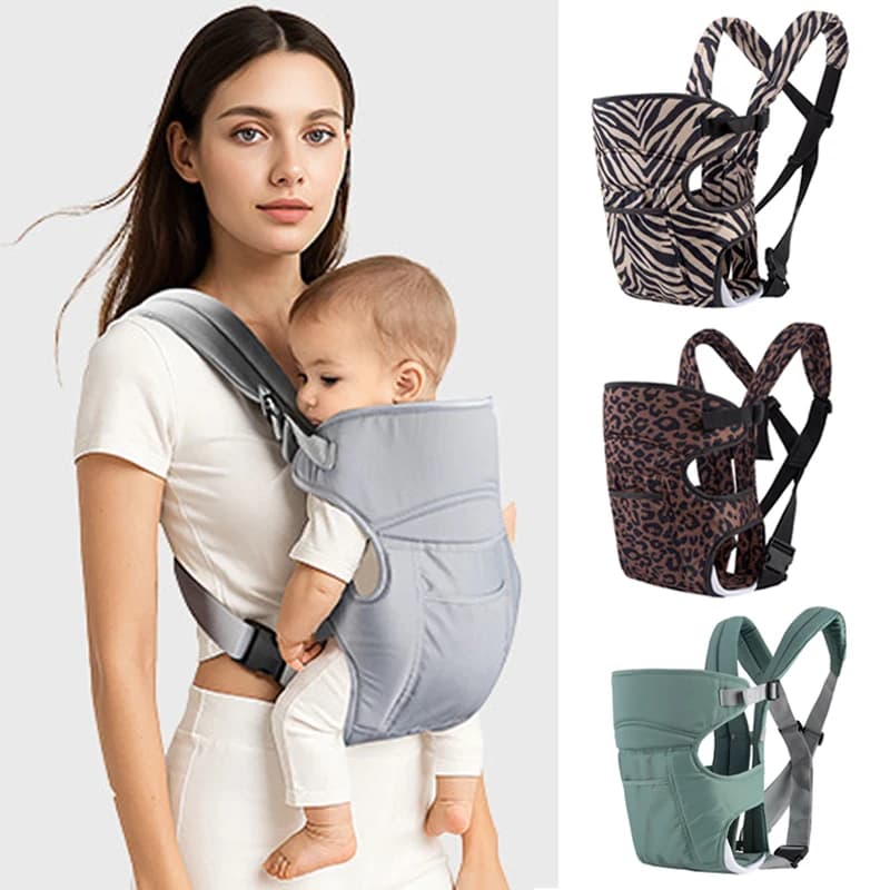 Fashion Baby Carrier Portable Ergonomic Backpacks Holder Shoulder Waist Belt Sling  Easy Adjustable Infant Outdoor Waist Stool