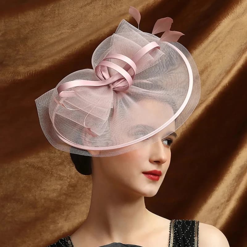 Wedding Accessories Formal Dresses Mesh Fascinator Hats Headwear Kentucky Derby Headpiece for ladies Hair Accessories Ｗomen