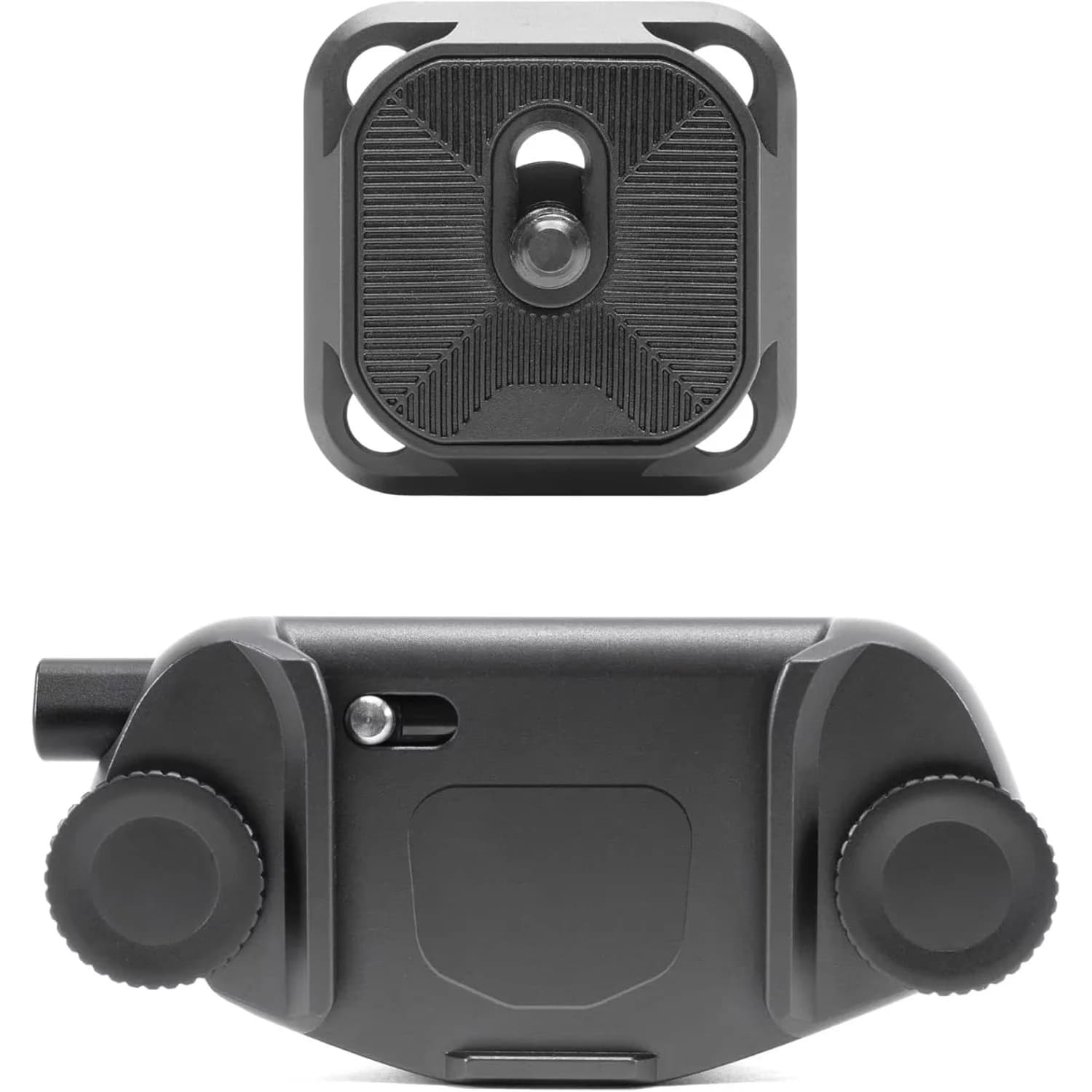 Capture Camera Clip V3, Black with Plate, Holds D SLR, Compact and Point and Shoot Bodies, Secure, Stable and Accessible