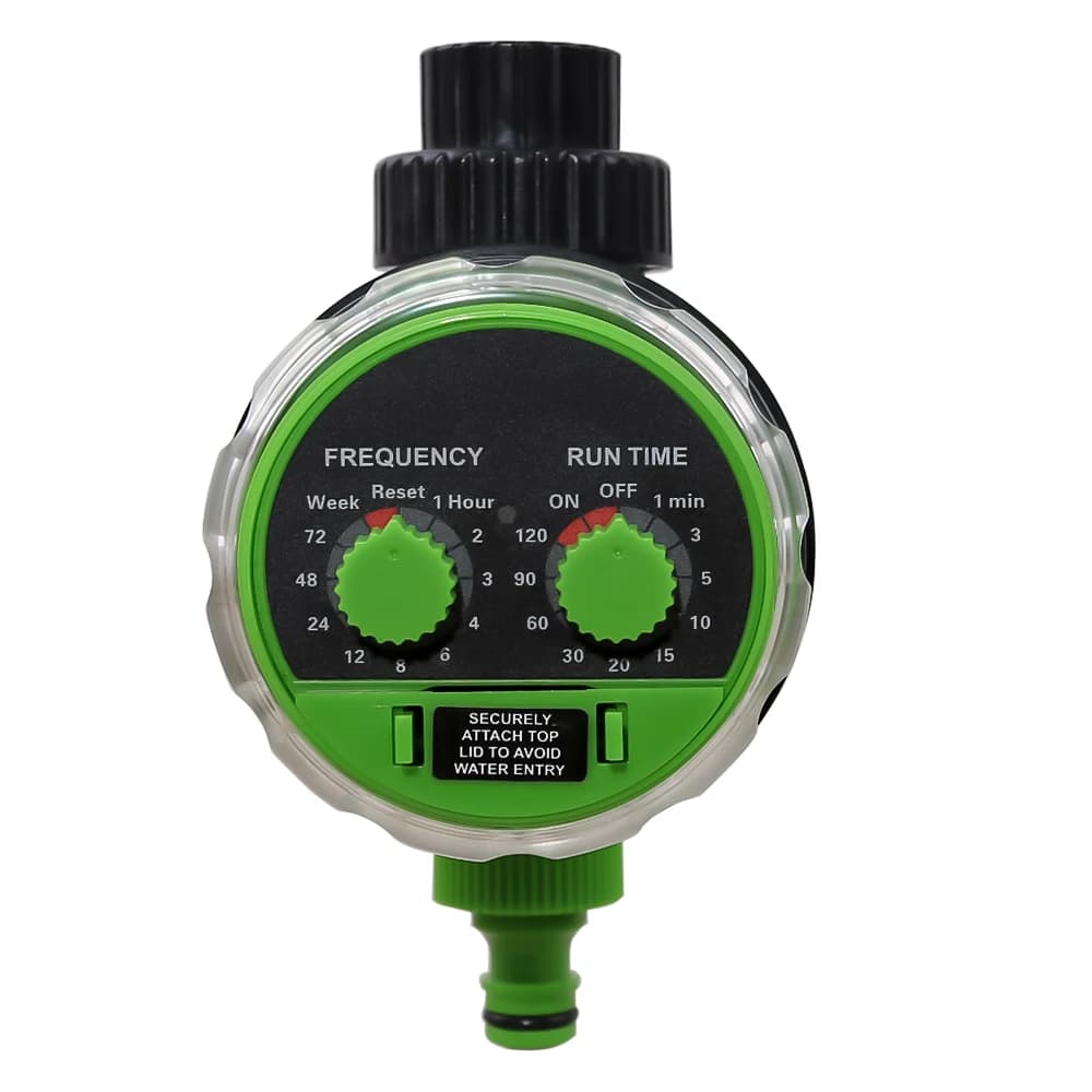 Garden Watering Timer 0 Water  Pressure Ball Valve Irrigation Controller Home Garden Automatic Watering Electronic Green