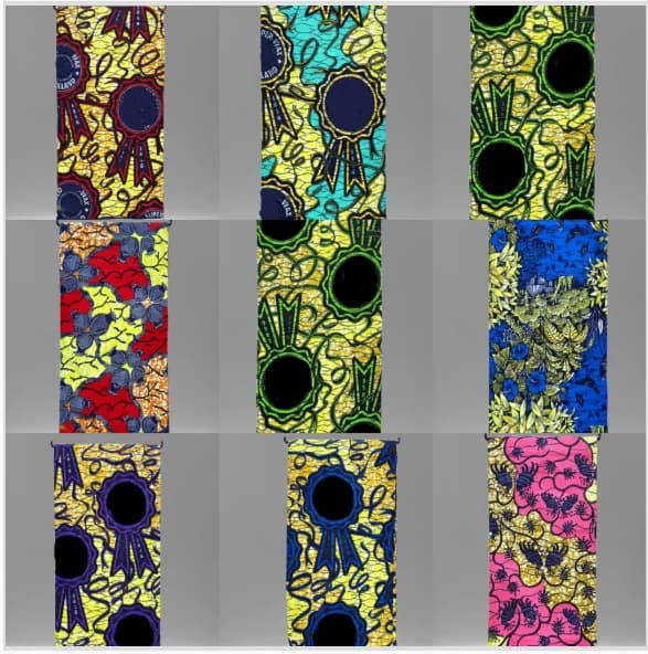 African Wax100% Cotton Wax Prints African Fabrics Wax Ankara For Women Dress 6 Yards