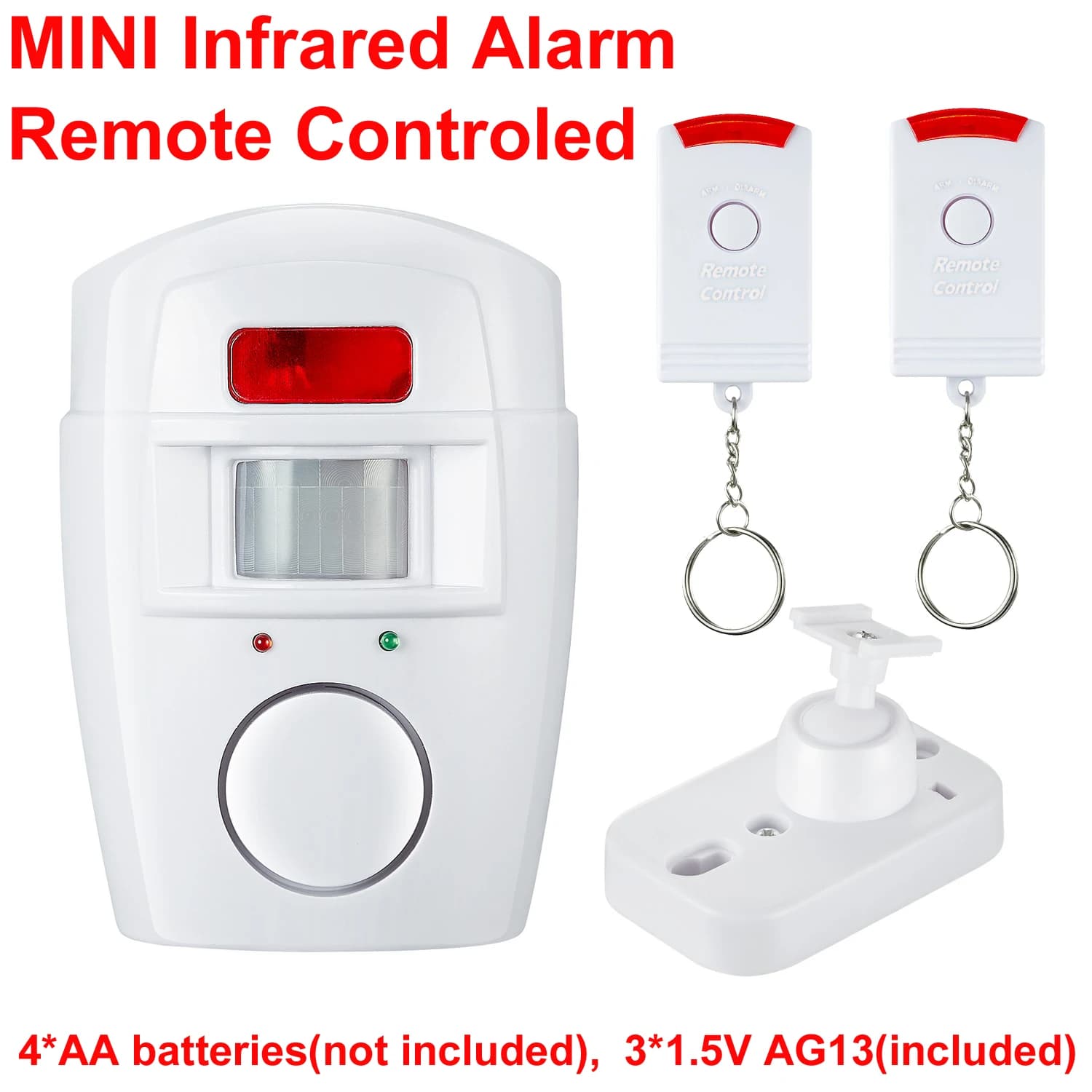 Home Smart Wireless Home Security PIR Alert Infrared Sensor Alarm system Anti-theft Motion Detector Alarm 105DB Siren