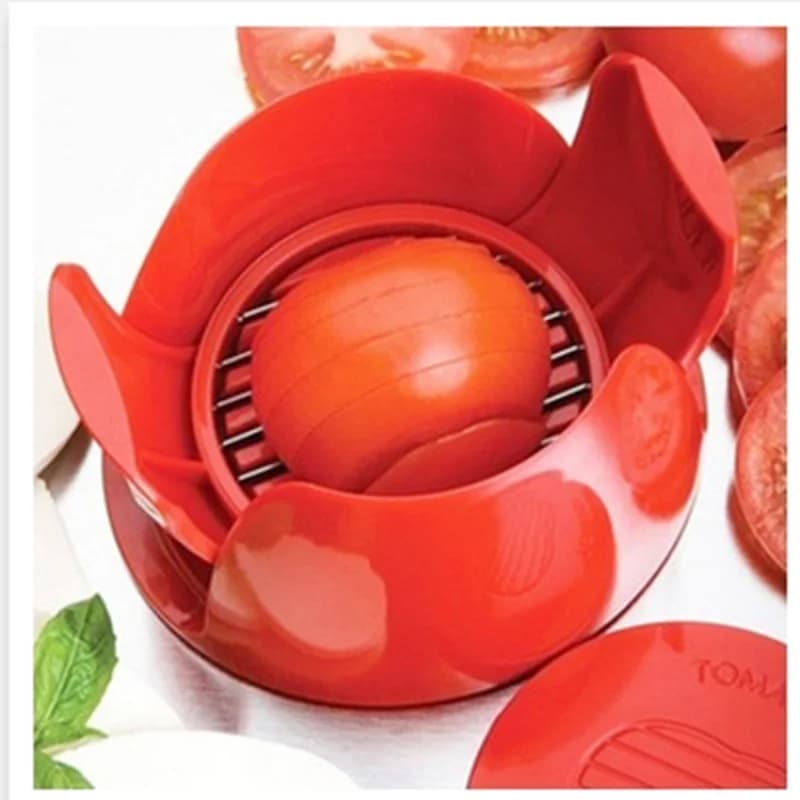 Kitchen small tools - Tomato slicer, tomato cutter, tomato peeler. Kitchen tools - Simple tools.
